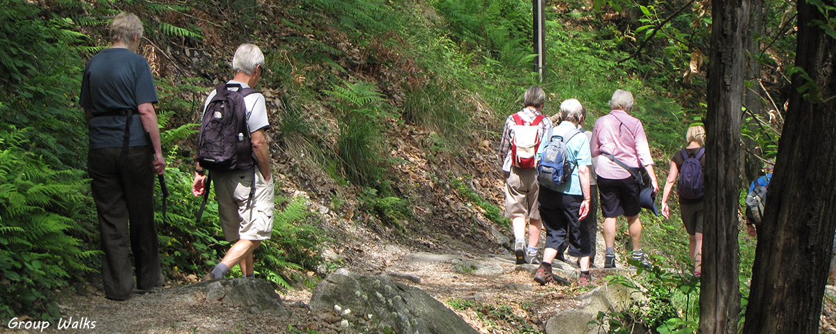 Stresa Reisebüro Lago Maggiore Wandern für Gruppen